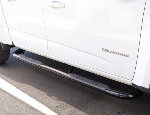 Chevy Colorado 3 Inch Black Nerf Bars
