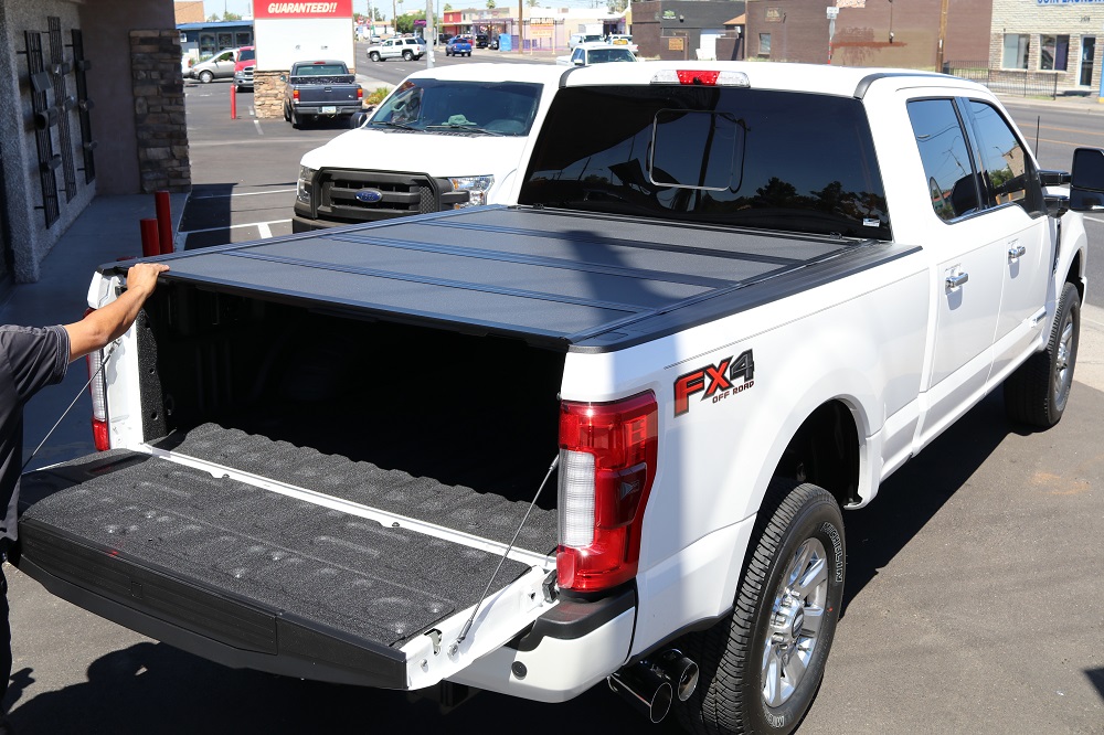 BAKFlip MX4 448330: 2017-2019 F-250/F-350 6.9' Bed Hard Folding Cover ...