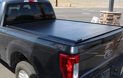 2018 Ford Super Duty RetraxONE MX Truck Bed Cover