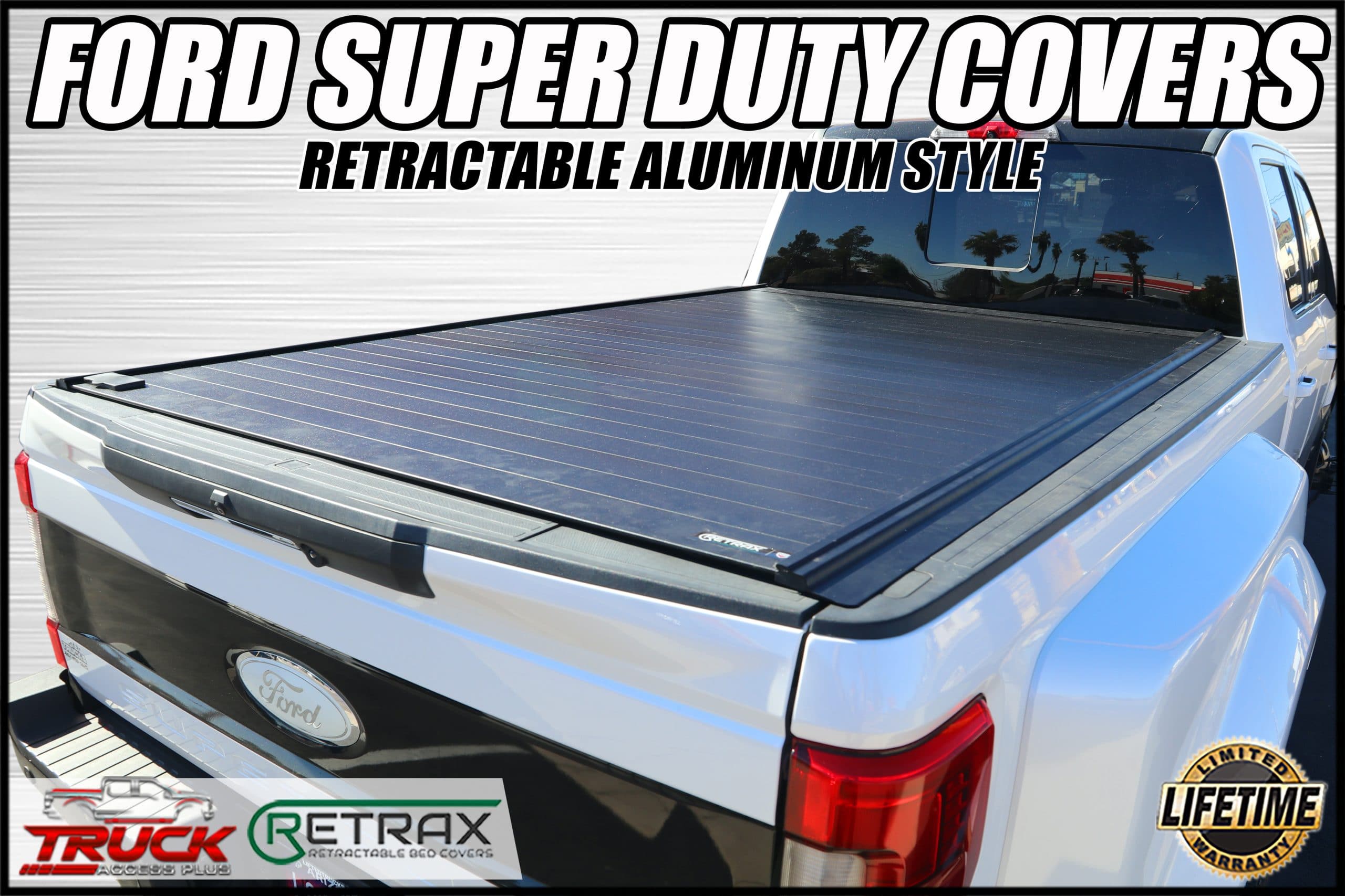 retraxpro mx ford super duty retractable tonneau cover