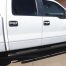 FORD F150 SUPERCREW 4 INCH BLACK STEP BOARDS