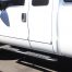 FORD SUPER DUTY 4X 4 INCH OVAL BLACK NERF BARS
