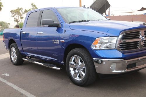 RAM 1500 CREW CAB RUNNING BOARDS 5 INCH OVAL