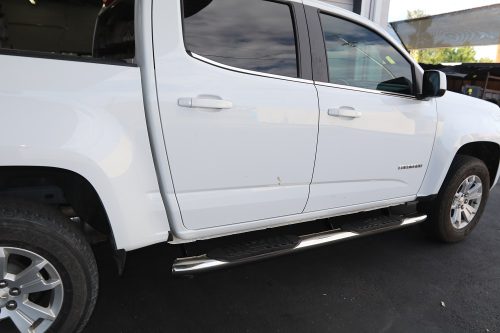 chevy colorado crew cab 5 inch oval nerf bars