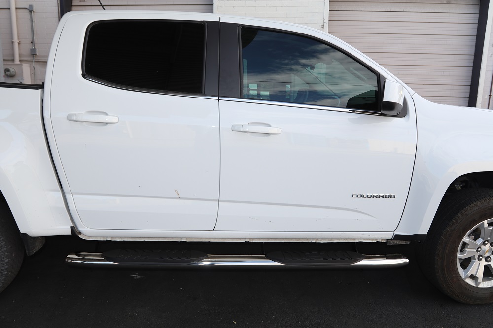 chevy colorado crew cab 5 inch running boards