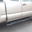 toyota tacoma 4 inch black nerf bars access cab