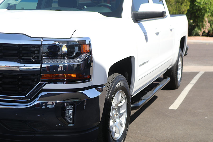 silverado nerf bars