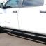 Toyota Tundra 3 Inch Round Black Nerf Bars