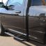 RAM 1500 Regular Cab 3 Inch Round Black Nerf Bars