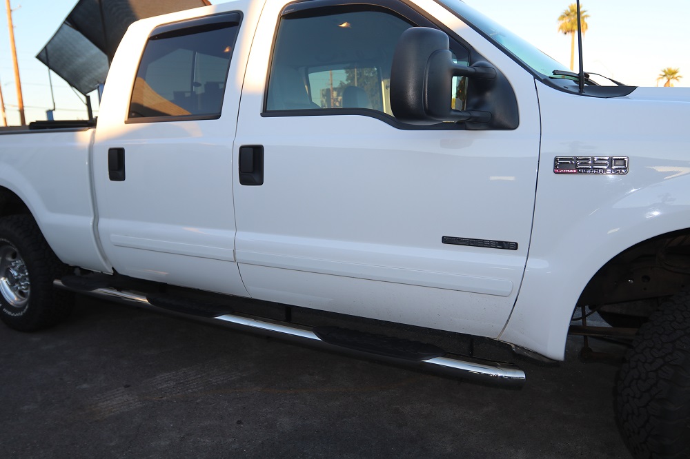 ford super duty wheel to wheel step boards