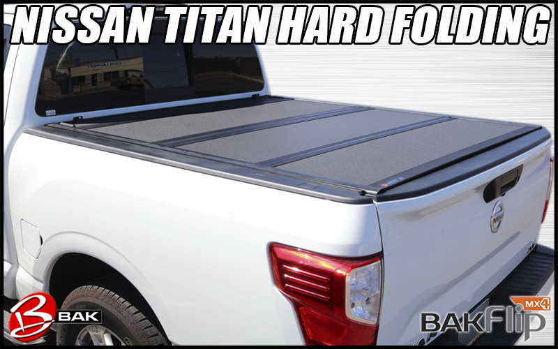 nissan titan bakflip mx4 tonneau cover