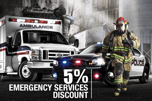 police and fire discount