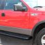 Ford F150 Super Cab 3 Inch Black Nerf Bars