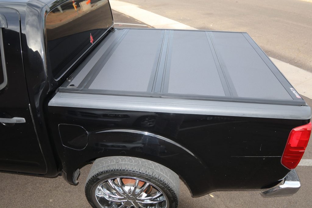 2005-2021 Nissan Frontier 5' Bed Hard Folding Cover BAKFlip MX4 448506