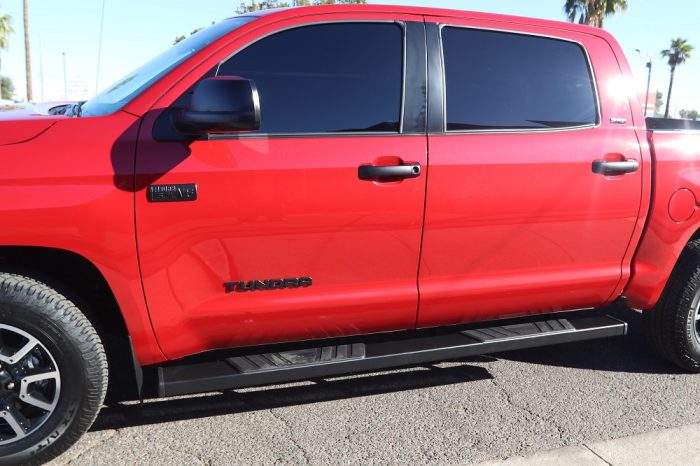 6 inch black running boards