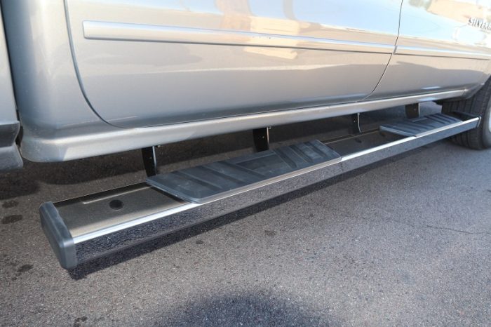 6 inch chrome running boards