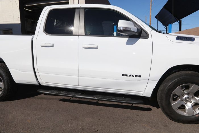 2019 ram quad cab 4 inch oval black nerf bars