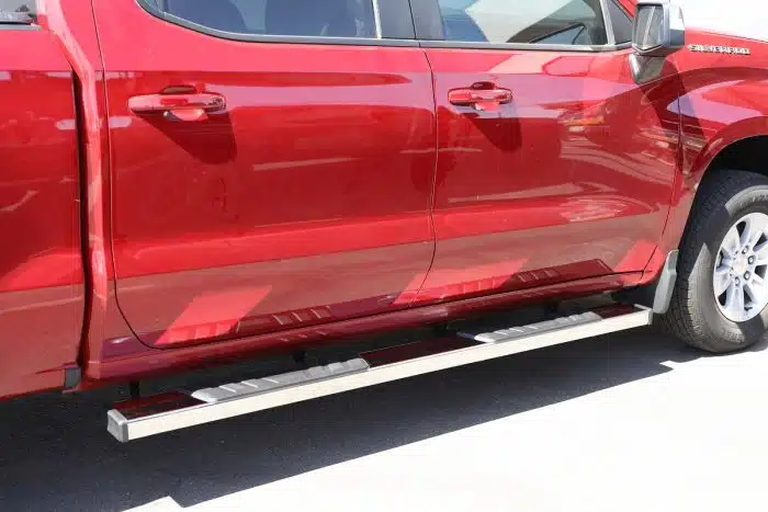 6 INCH STEPS POLISHED STAINLESS STEEL RUNNING BOARDS