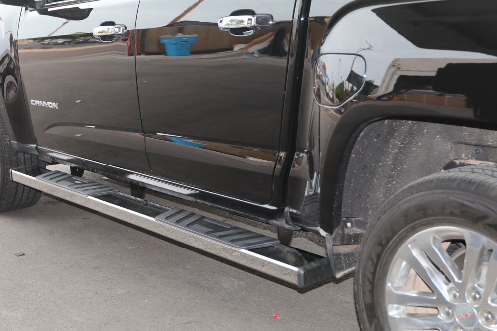 GMC CANYON NERF BARS - CHEVY COLORADO 6 INCH STEP BOARDS