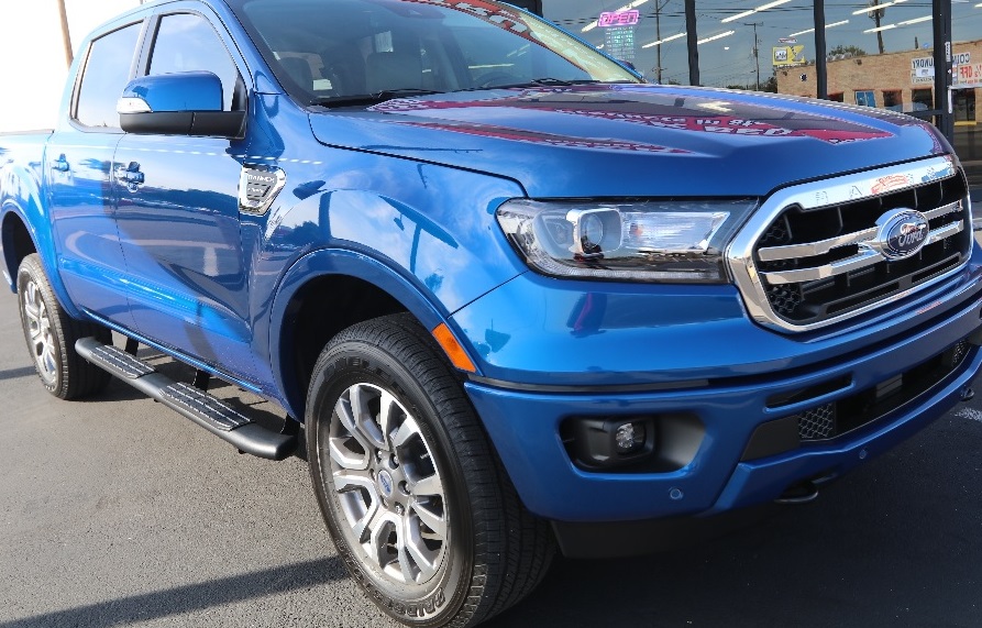 2019 Ford Ranger Super Crew 4 Wide Black Step Boards