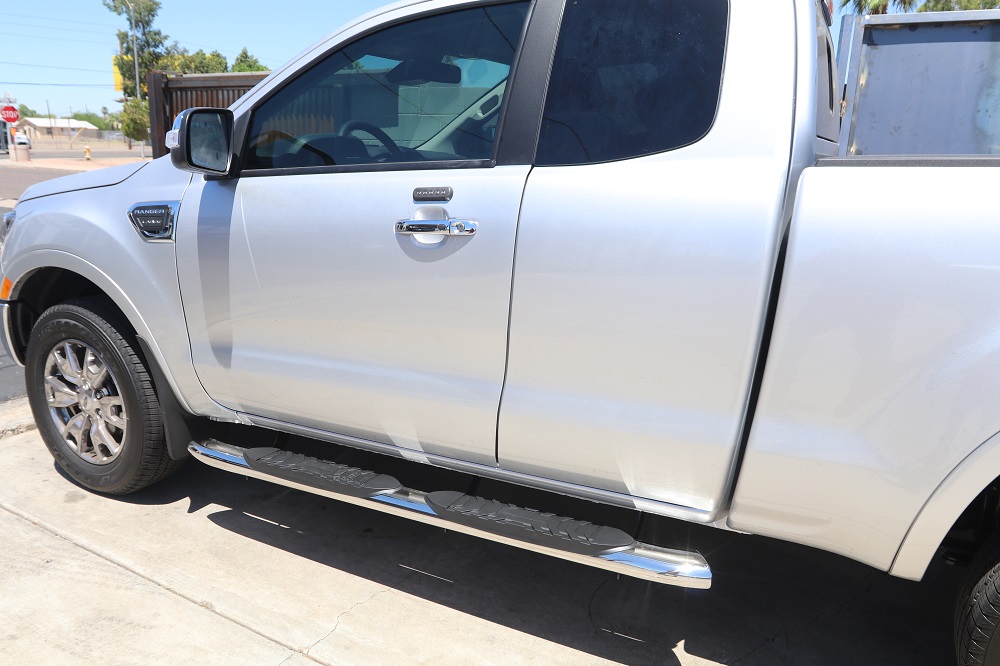 2019 Ford Ranger Super Crew Cab 5 Wide Polished Ss Steps