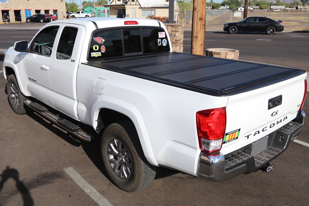 Toyota Truck Bed Cover BAKFlip MX4 Truck Access Plus