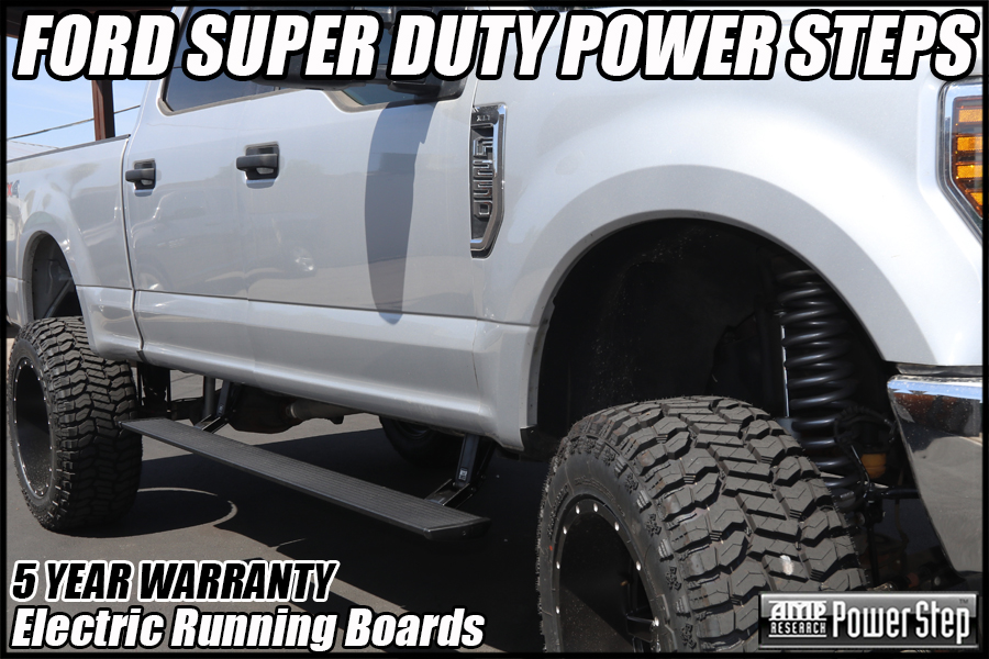 ford super duty amp research powersteps