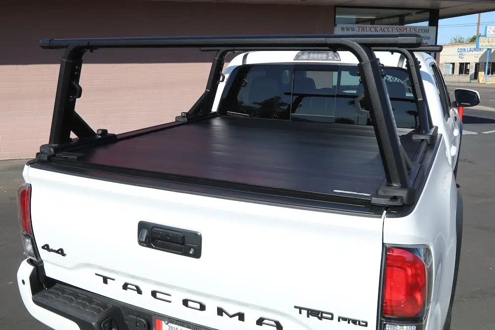 yakima truck bed rack overhaul hd retrax xr cover