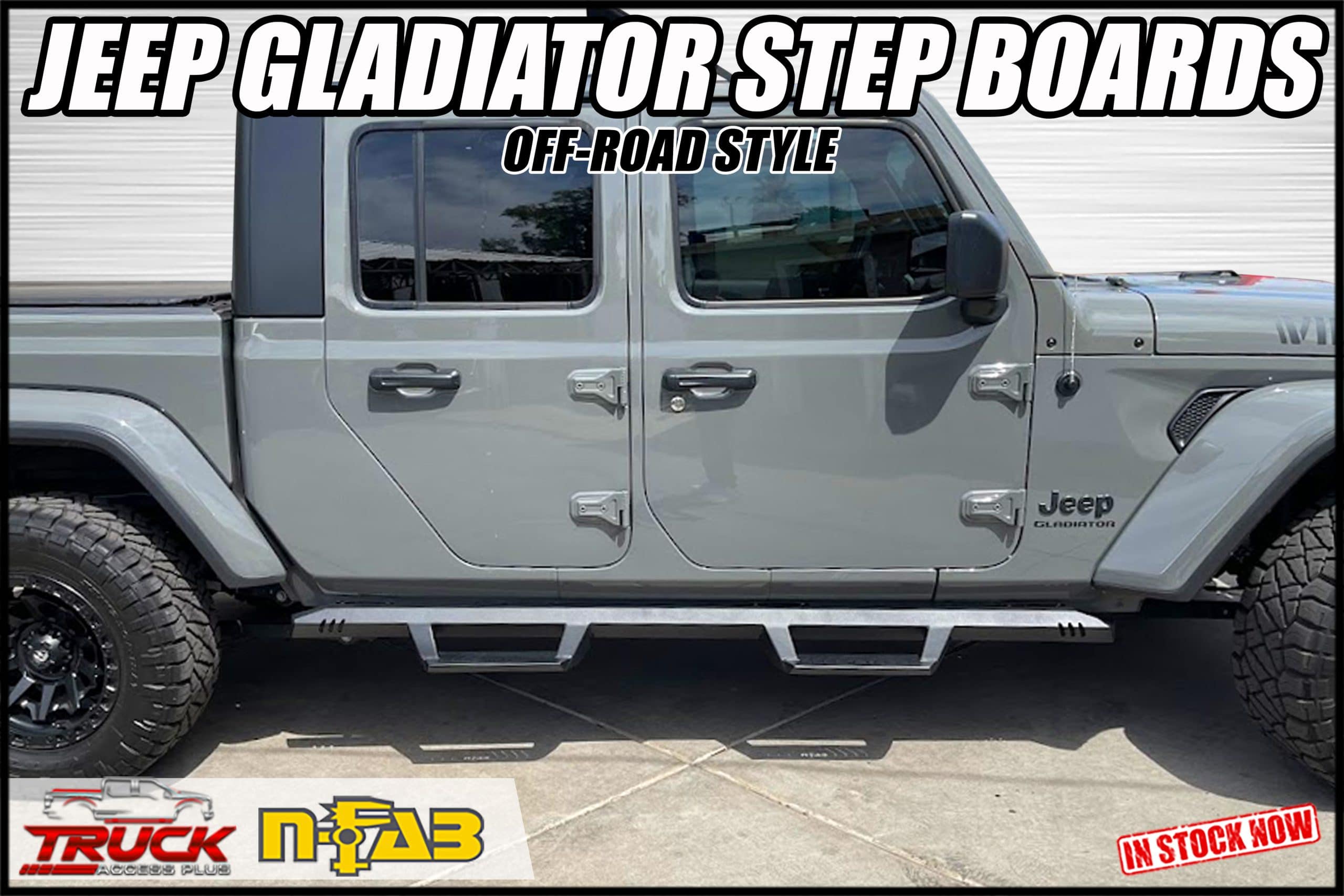 jeep gladiator nerf bars