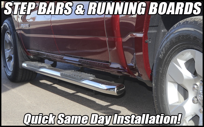 nerf bars – running boards nerf bars - running boards