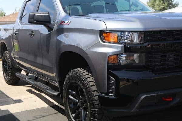 2021 Chevy Silverado 2500 Crew Cab Running Boards