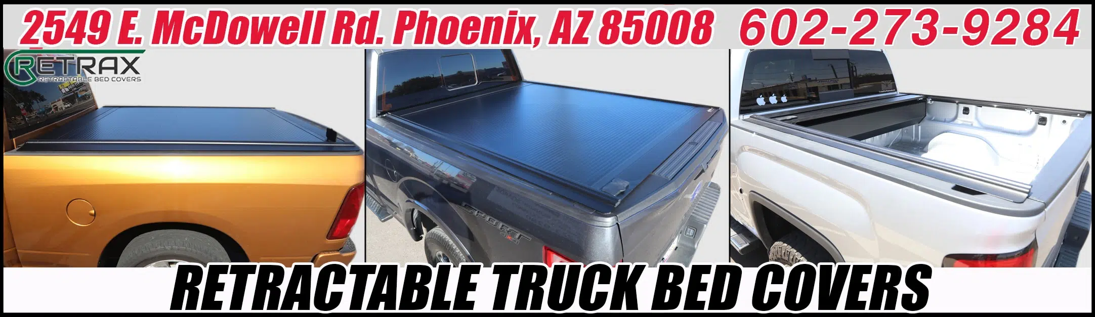retractable truck bed cover