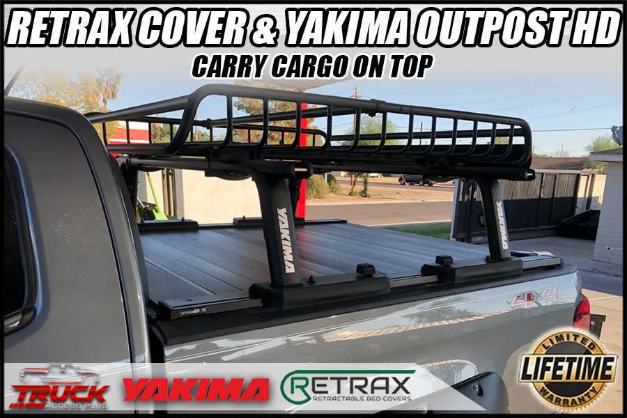 yakima outpost hd _ retraxpro xr truck bed cover