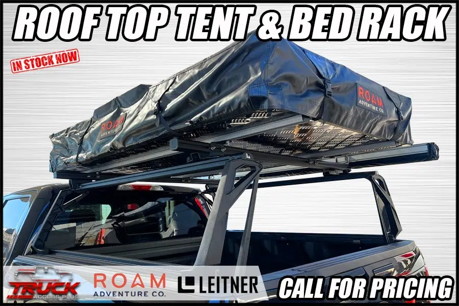 leitner truck bed racks and roam rooftop tents