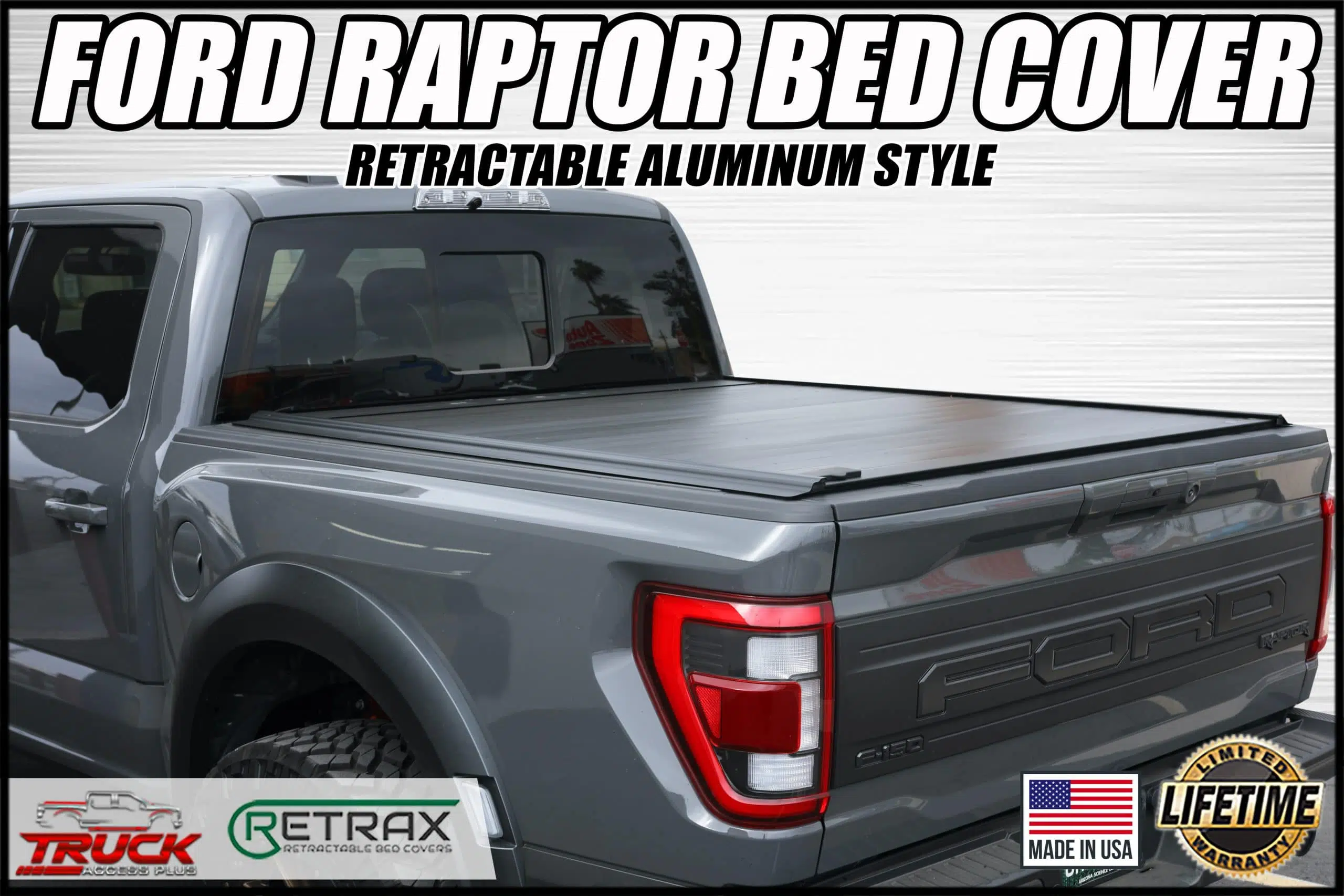 Ford Raptor RetraxPRO MX Retractable Tonneau Cover