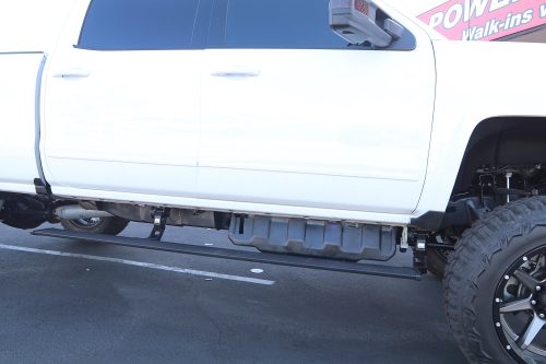 chevy diesel power steps ELECTRIC running boards 2018