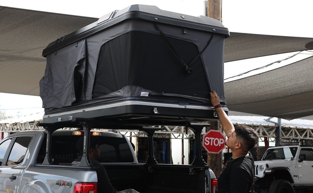 THE RAMBLER HARDSHELL ROOFTOP TENT