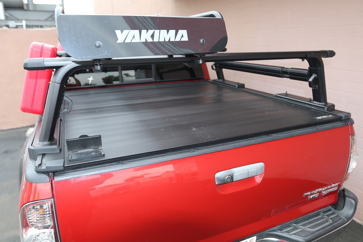 tacoma outpost hd yakima truck bed rack