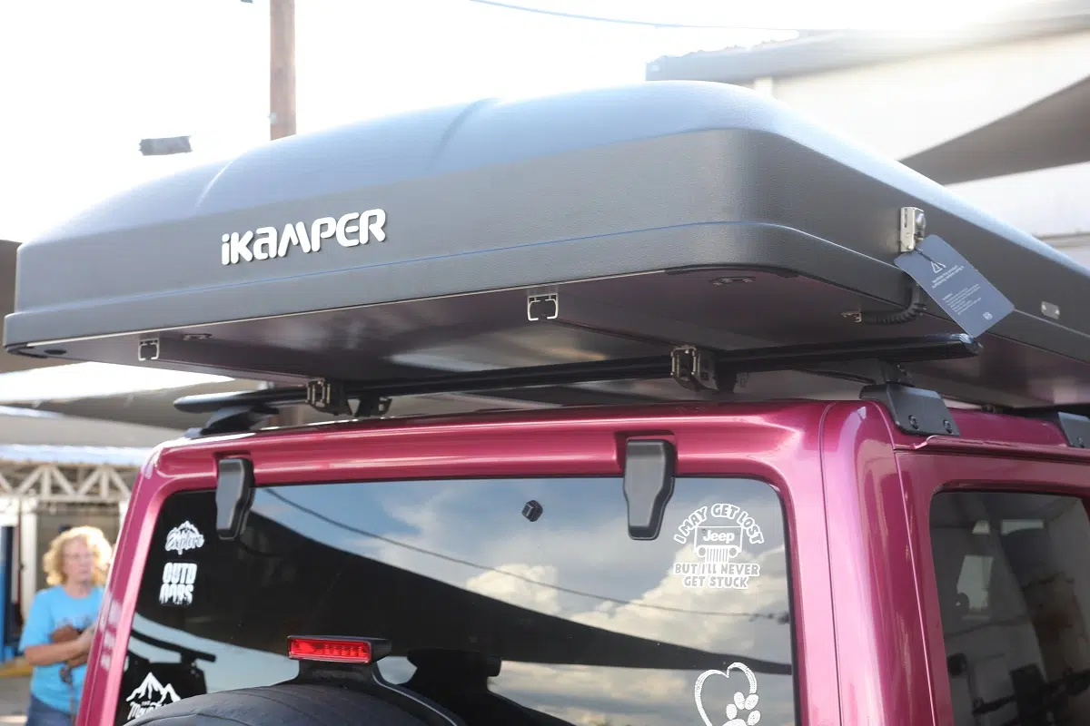ikamper 3.0 rooftop tent camping jeep wrangler roof rack