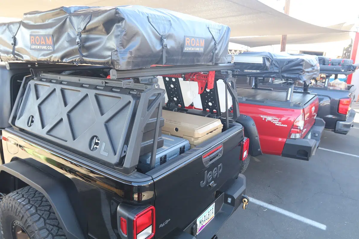 overlanding truck bed racks accessories
