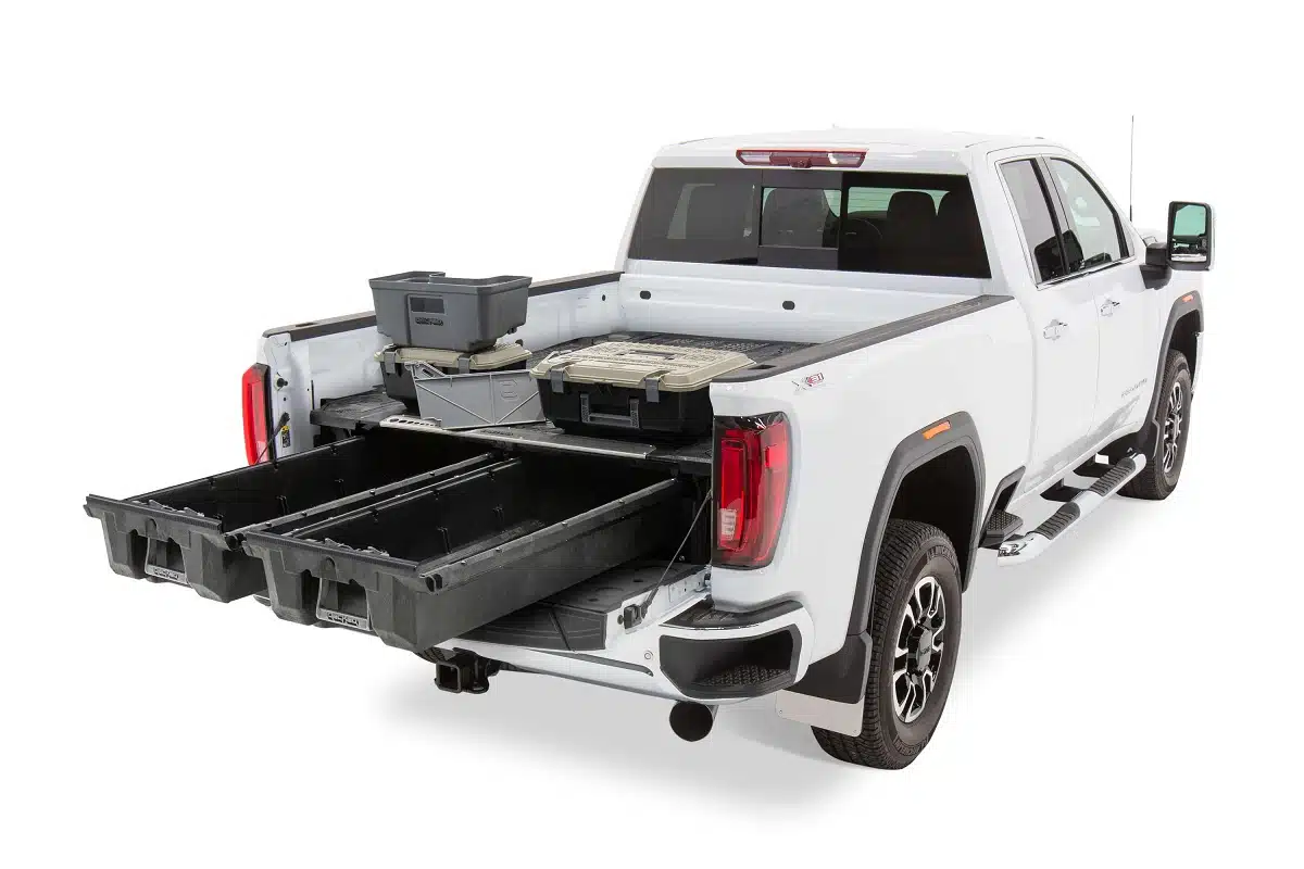 decked truck drawer system chevy silverado pickup