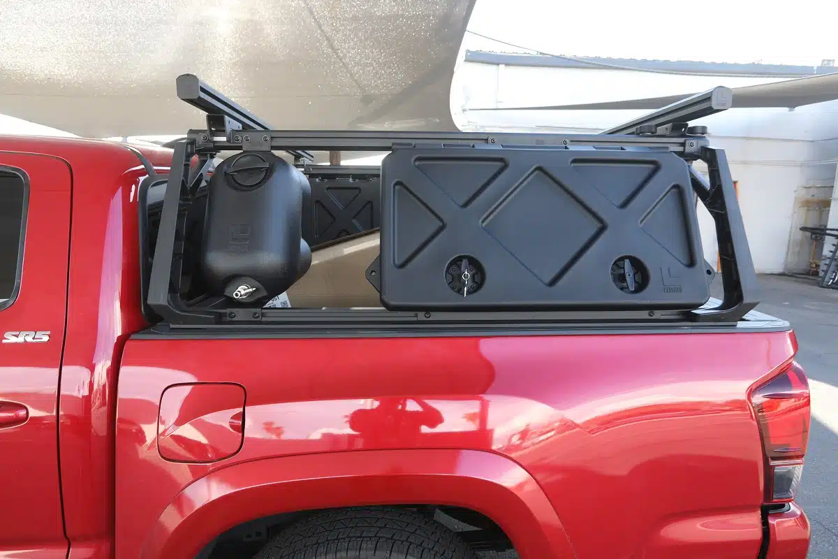 tacoma leitner acs forged truck bed racks system