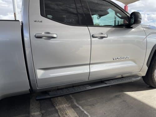 tundra double cab 4 inch black running boards