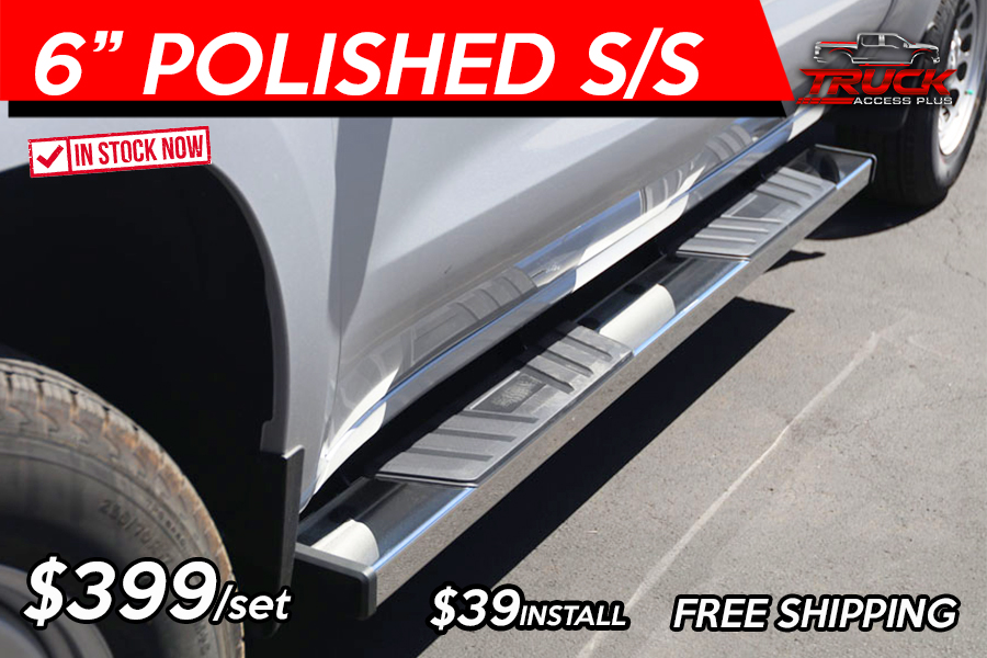 6 inch running boards for truck