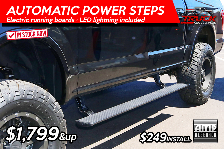 amp research powersteps electric running board