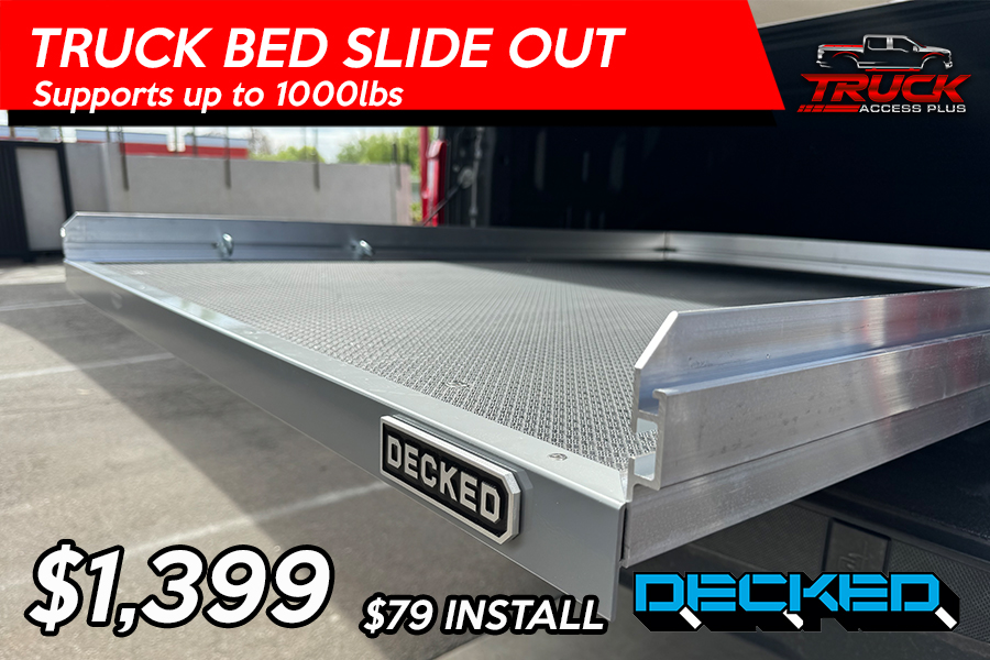 decked cargo glide truck bed slide in az