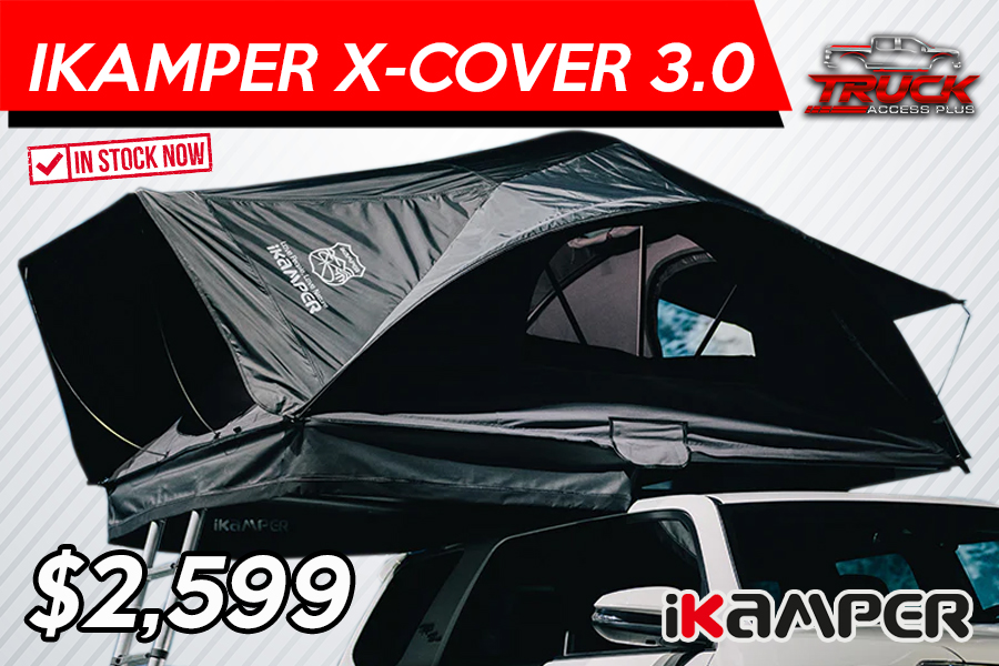 ikamper 3.0 mini rooftop tent with yakima roof rack