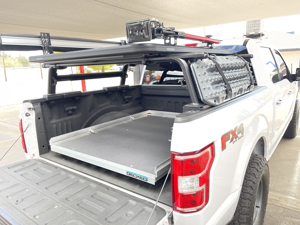 overland truck bed accessories az