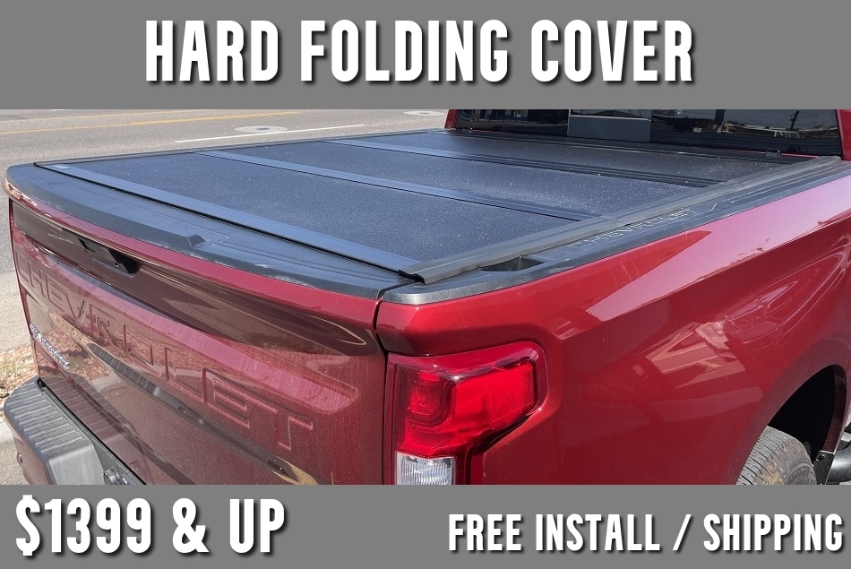 hard folding tonneau cover undercover armor flex