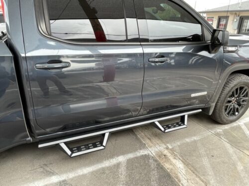 stx700 running boards gmc sierra crew cab steps